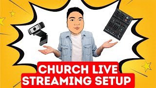 Church Live Streaming Setup  Cheap and Simple  with Shopee Links  TAGALOG [upl. by Norted]