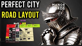 Manor Lords Guide How To Design The Perfect Citys Roads [upl. by Nauqyaj]