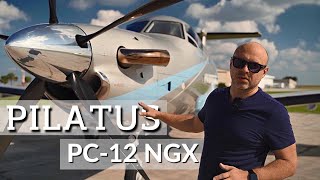 15 Discover the Art of Air Travel Pilatus PC12NGX Flight Review [upl. by Yllitnahc712]