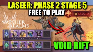 F2P Void Rift Laseer  Phase 2 Stage 5  LUDWIG  Watcher of Realms [upl. by Hras]