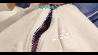 Comment réparer la fermeture zip de votre blouson manteau doudoune ou parka   ClipampZip ⚡ [upl. by Schaffer]