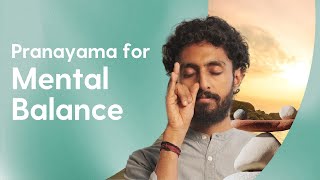 Guided Pranayama for Inner Balance  10 mins  Beginner Level [upl. by Janna384]