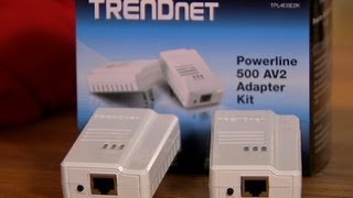 The Trendnet Powerline 500 AV2 is an easy powerline recommendation [upl. by Ardith250]