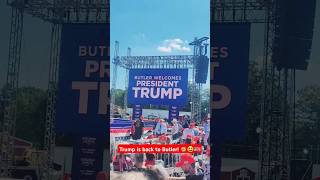 Butler PA Trump Rally [upl. by Allehcim43]