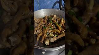 Adobong paa ng manok 😋 subscribe chickenfeet cravings shorts [upl. by Atteiram]