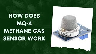 MQ4 Methane Gas Sensor Module  How does MQ4 sensor work [upl. by Delamare]