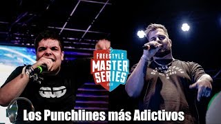 LOS 44 PUNCHLINES más ADICTIVOS de la FMS 2018 España y Argentina [upl. by Nebra603]