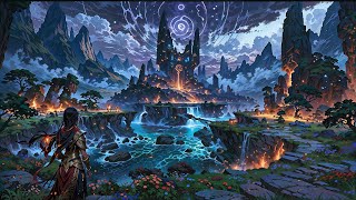 Arcane Dawn  Epic Fantasy Symphonic EDM amp Orchestral by AImphonic Sounds [upl. by Ettenoj]