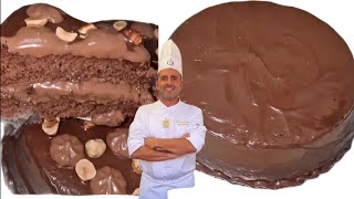 TORTA NUTELLOTTA SPETTACOLARERicetta fatta in casa facilissima per tutti [upl. by Ithaman]