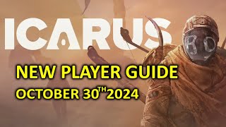 Beginners Guide 2024  Icarus Survival [upl. by Nnairac908]