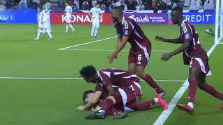 Qatar vs Uzbekistan Highlights Lucas Mendes Goal Almoez Goal AFC Asian Fifa World Cup Qualifier [upl. by Christophe673]