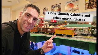 New Lionel Vision Caboose with Railsounds and other new purchases [upl. by Eiramave976]