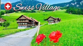 Swiss Village Lungern  Driving In Switzerland [upl. by Uticas307]