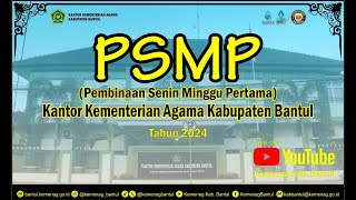 PSMP November Kakemenag Kab Bantul 2024 4 November 2024 [upl. by Lindi371]