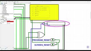 16bit CPU TTY display and keyboard input Logisim Evolution [upl. by Adihsaar]