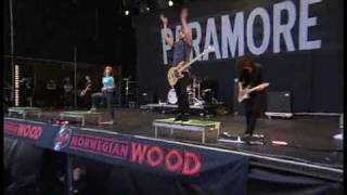 Paramore  Misery Business Norwegian Wood 2008 [upl. by Hairaza926]