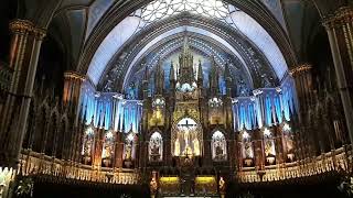 NotreDame Basilica Montreal Quebec Canada Part 2 [upl. by Dearden]