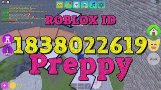 PREPPY Roblox Song Codes [upl. by Nickola]