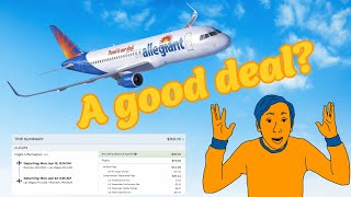 Allegiant Air Review 2024  Is it Worth It What You Need to Know [upl. by Eiramanig]