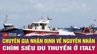 Lý do siêu du thuyền 40 triệu USD chở tỷ phú bị đánh chìm chỉ trong 60 giây  Tin24h [upl. by Yllatan401]