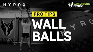 HYROX Wall Ball Top Tips W George Edwards [upl. by Alyssa]