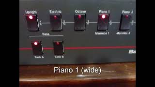 Ensoniq Sampled Piano Module SPM [upl. by Eojyllib]