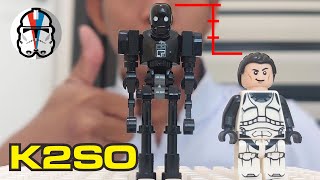 Proudly present  K2SO minifigure with accurate scale  Lego custom minifigures [upl. by Weyermann]