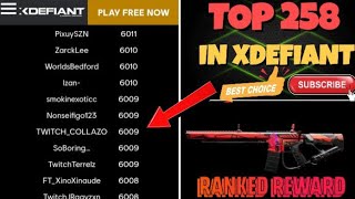 I MADE IT TO THE TOP 500 RANKED LEADERBOARD XDEFIANT🏆 [upl. by Zeret]