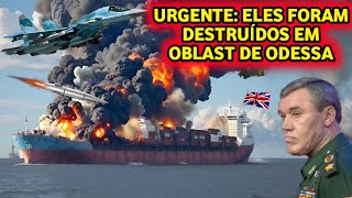 Rússia destrói navio da OTAN com soldados britânicos e conquista Trudovye [upl. by Egief]