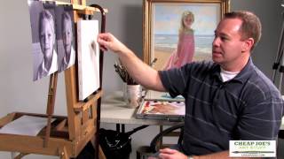 A Head Study Pt1 with Professional Portrait Artist Brian Neher [upl. by Tiler]