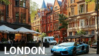 🇬🇧 NORTH LONDON WALK HAMPSTEAD WHERE LONDONS MILLIONAIRES LIVE LONDONS WEALTHIEST AREA 4K HDR [upl. by Kassity104]