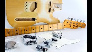 096 リフィニッシュの全工程をお見せします 前編（Fender  Telecaster 1976） [upl. by Laney]