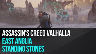 Assassins Creed Valhalla  East Anglia  Standing Stones [upl. by Yalc544]