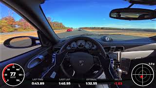 20241102 NJMP Thunderbolt  White Session 4  997 Carrera S  POV [upl. by Hgielanna]