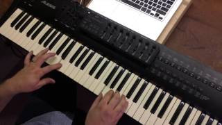 Wake Hillsong Young amp Free MainStage patch keyboard demo [upl. by Sualocin805]