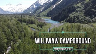 Williwaw Campground  Video Tour  Alaska [upl. by Einal144]