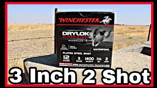 Winchester DryLok Pattern and Penetration Test  Dickinson 212SR [upl. by Ninnetta]