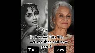 Bollywood 80s 90s actress then and now part 3 thethemeofficial [upl. by Prebo]