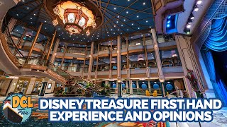 Disney Treasure First Hand Experience and Opinions [upl. by Ada]