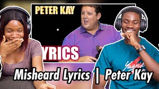 This Cracked Us Up So Much Misheard Lyrics  Peter Kay The Tour That Didnt Tour Tour REACTION [upl. by Selway69]