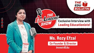 How can AI help personalize education  Rozy Efzal speak on The EduLeaders Show [upl. by Averill]