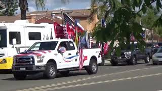 American Flag Parade Staging Las Americas Premium Outlets 232024 [upl. by Suivatram801]