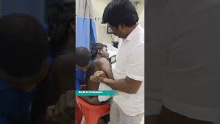 SHOULDER DISLOCATION TREATMENT  தோள்பட்டை மூட்டு விலகல்  Puttur kattu  vadapalaniputturkattu [upl. by Seeto]