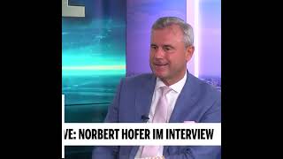 Norbert Hofer zu Gast bei OE24 FellnerLIVE [upl. by Sida59]