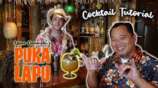 quotPuka Lapuquot Cocktail Tutorial by Adam Demerath Inside the Desert Oasis Room [upl. by Dacia]