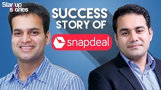 Snapdeal Success Story  Snapdeal Founders Kunal Bahl and Rohit Bansal Biography  Startup Stories [upl. by Llydnek105]