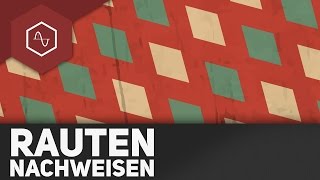 Rauten nachweisen mit Vektoren­  Vektorgeometrie [upl. by Mohl310]