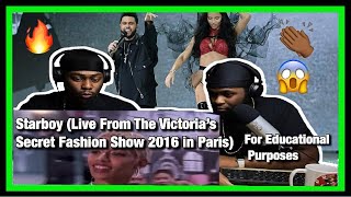 Starboy Live From The Victoria’s Secret Fashion Show 2016 in ParisBrothers React [upl. by Ojyma]