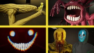 Escape The Backrooms  All Death Jumpscares【UPDATE 4】4K 60 FPS [upl. by Madox]