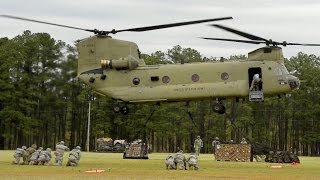 CH47 Chinook Helicopters Sling Load [upl. by Yentiw]